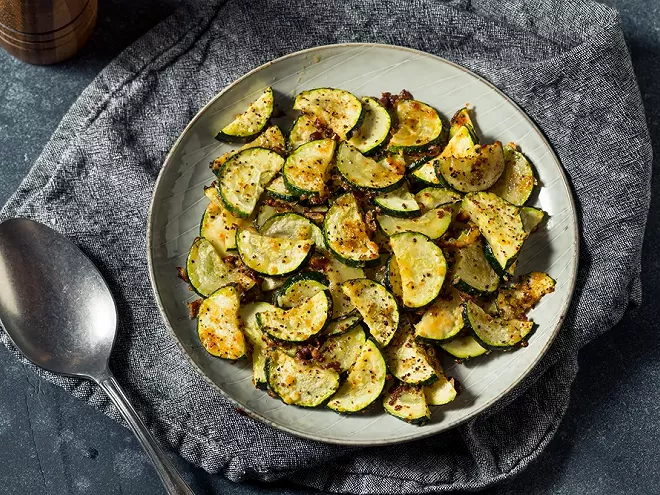 Courgettes à la poêle